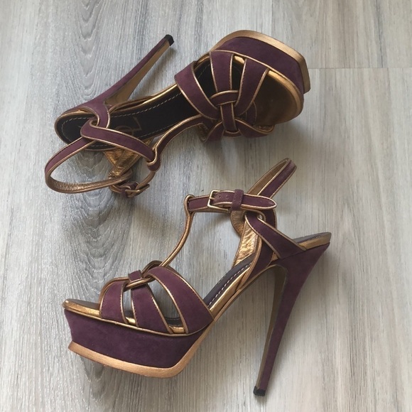 YSL Tribute platform stilettos 5.5 - Picture 3 of 6